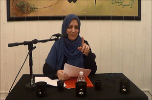 شام غریبان سخنرانی خانم دکتر روضاتی 